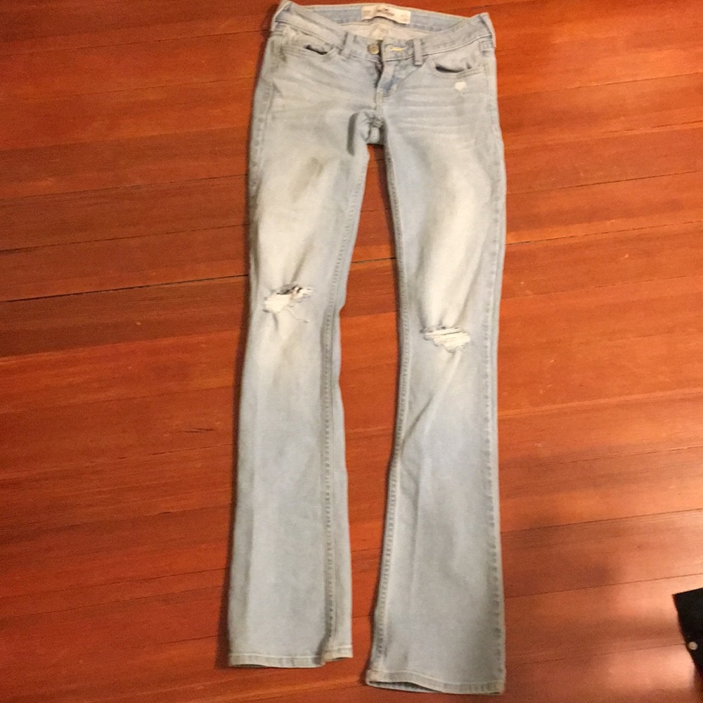Hollister boot leg jeans